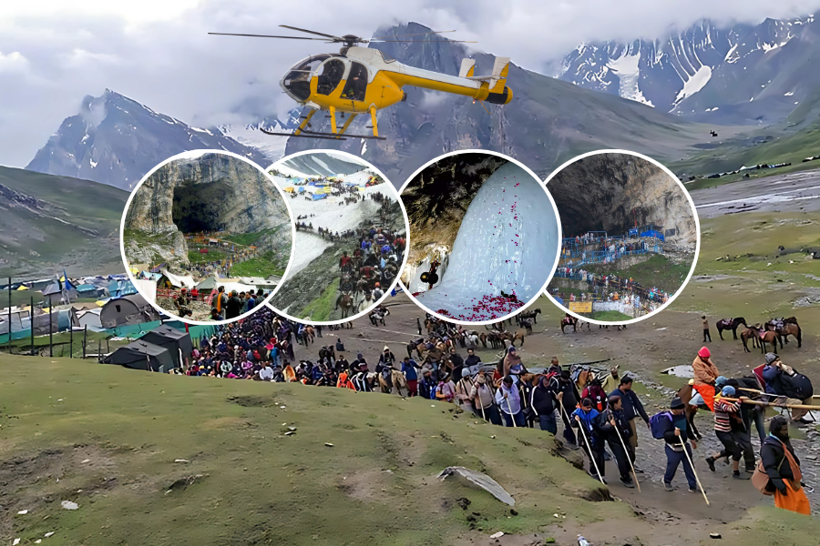Amarnath Yatra By Helicopter via Pahalgam